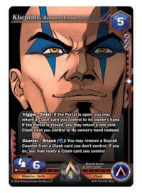 Kheprius, Between Worlds - Nexus of Power - Alpha Clash card