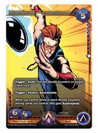 Mean-Streak, Unrestrained Force - Nexus of Power - Alpha Clash card