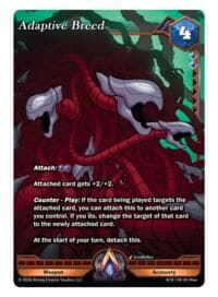 Adaptive Breed - Nexus of Power - Alpha Clash card