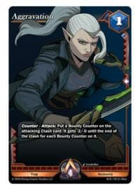 Aggravation - Nexus of Power - Alpha Clash card