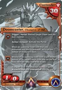 Doomcaster, Champion of Old (Staff P) - Nexus of Power - Alpha Clash card