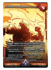 Within the Flames - Nexus of Power - Alpha Clash card