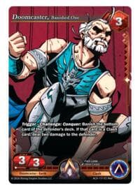 Doomcaster, Banished One - Nexus of Power - Alpha Clash card