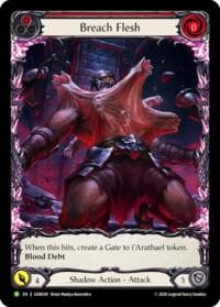 Breach Flesh - GEM Pack 6 - Flesh and Blood TCG card