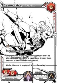 Doomcaster, Banished One (Ink) - Nexus of Power - Alpha Clash card