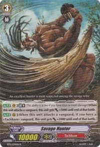 Savage Hunter - BT11: Seal Dragons Unleashed - Cardfight Vanguard card