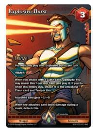 Explosive Burst - Nexus of Power - Alpha Clash card