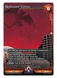 Skybound Terror - Nexus of Power - Alpha Clash card