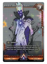 Order through Chaos - Nexus of Power - Alpha Clash card