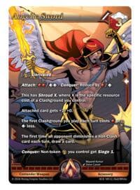 Angelic Sword (L) - Nexus of Power - Alpha Clash card