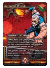 Reforged World (L) - Nexus of Power - Alpha Clash card