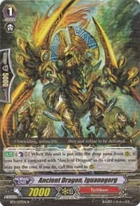 Ancient Dragon, Iguanogorg - BT11: Seal Dragons Unleashed - Cardfight Vanguard card