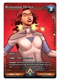 Restraining Device - Nexus of Power - Alpha Clash card