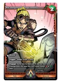 Steampunk Ingenuity - Nexus of Power - Alpha Clash card