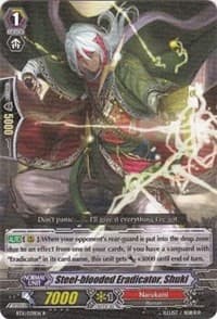 Steel-blooded Eradicator, Shuki - BT11: Seal Dragons Unleashed - Cardfight Vanguard card