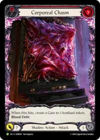 Corporeal Chasm - GEM Pack 6 - Flesh and Blood TCG card