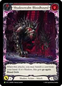 Shadowrealm Bloodhound - GEM Pack 6 - Flesh and Blood TCG card