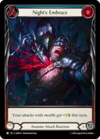 Night's Embrace - GEM Pack 6 - Flesh and Blood TCG card
