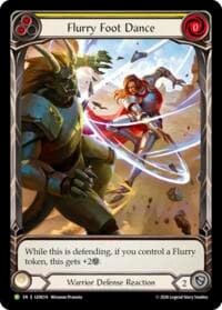 Flurry Foot Dance - GEM Pack 6 - Flesh and Blood TCG card