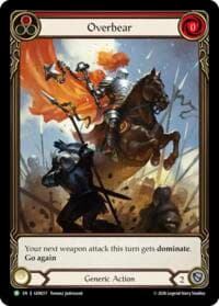 Overbear - GEM Pack 6 - Flesh and Blood TCG card