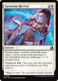 Generous Revival - Reality Fracture - Magic: The Gathering card