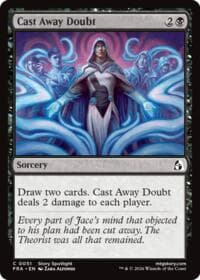 Cast Away Doubt - Reality Fracture - Magic: The Gathering card