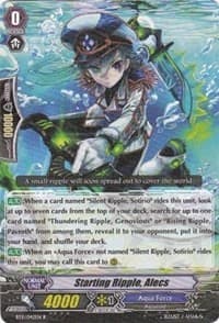 Starting Ripple, Alecs - BT11: Seal Dragons Unleashed - Cardfight Vanguard card