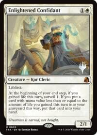 Enlightened Confidant - Promo Pack: Reality Fracture - Magic: The Gathering card
