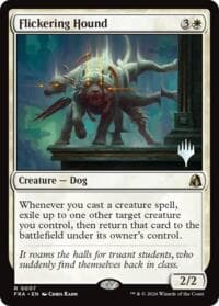 Flickering Hound - Promo Pack: Reality Fracture - Magic: The Gathering card