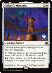 Gideon's Memorial - Promo Pack: Reality Fracture - Magic: The Gathering card