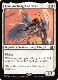 Lyra, Archangel of Dawn - Promo Pack: Reality Fracture - Magic: The Gathering card