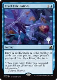 Cruel Calculations - Promo Pack: Reality Fracture - Magic: The Gathering card