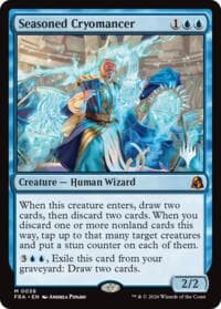 Seasoned Cryomancer - Promo Pack: Reality Fracture - Magic: The Gathering card