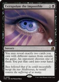 Extrapolate the Impossible - Promo Pack: Reality Fracture - Magic: The Gathering card