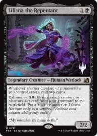 Liliana the Repentant - Promo Pack: Reality Fracture - Magic: The Gathering card