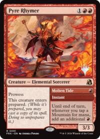 Pyre Rhymer - Promo Pack: Reality Fracture - Magic: The Gathering card