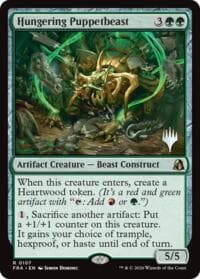 Hungering Puppetbeast - Promo Pack: Reality Fracture - Magic: The Gathering card