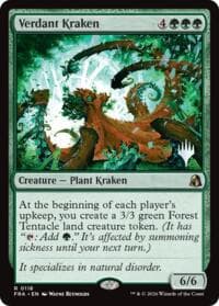 Verdant Kraken - Promo Pack: Reality Fracture - Magic: The Gathering card