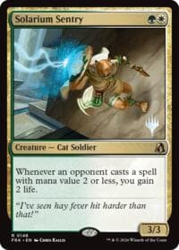 Solarium Sentry - Promo Pack: Reality Fracture - Magic: The Gathering card