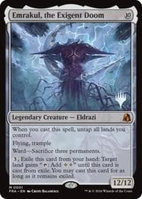 Emrakul, the Exigent Doom - Promo Pack: Reality Fracture - Magic: The Gathering card