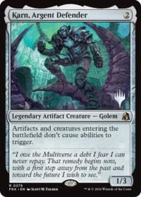 Karn, Argent Defender - Promo Pack: Reality Fracture - Magic: The Gathering card