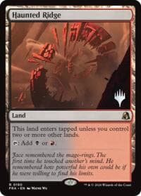 Haunted Ridge - Promo Pack: Reality Fracture - Magic: The Gathering card