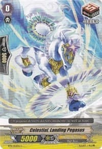Celestial, Landing Pegasus - BT11: Seal Dragons Unleashed - Cardfight Vanguard card