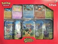 Costco Ascended Heroes Mini Tins 5-Pack - Miscellaneous Cards & Products - Pokemon card