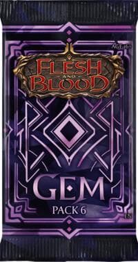 GEM Pack 6 Booster Pack - GEM Pack 6 - Flesh and Blood TCG card