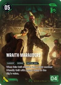 Wraith Marauders - Night City Brawl Season 1 - Cyberpunk TCG card
