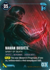 Maman Brigitte - Spirit of Death - Night City Brawl Season 1 - Cyberpunk TCG card