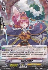Vivid Rabbit - BT11: Seal Dragons Unleashed - Cardfight Vanguard card
