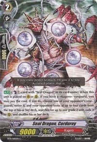 Seal Dragon, Corduroy - BT11: Seal Dragons Unleashed - Cardfight Vanguard card