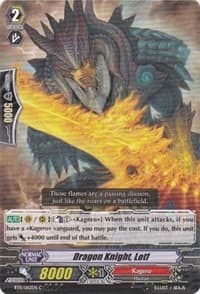 Dragon Knight, Lotf - BT11: Seal Dragons Unleashed - Cardfight Vanguard card